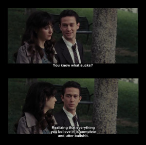 500 days of summer, movie quote, summer, summer finn, tom hansen ...