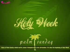 Palm Sunday Quotes and Sayings with Images