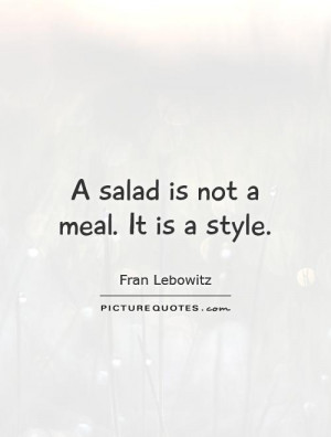 Salad Quotes