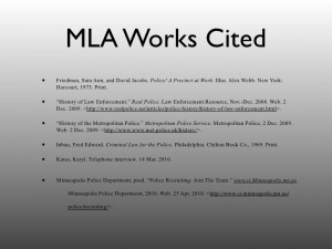 Mla citation report online