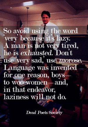 dead poets society quote