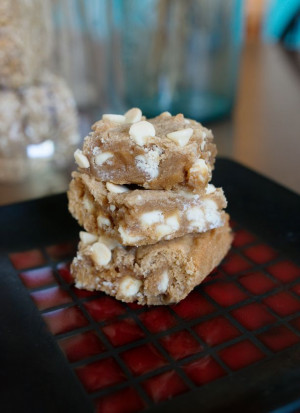 Peanut Butter White Chocolate Blondie Brownies