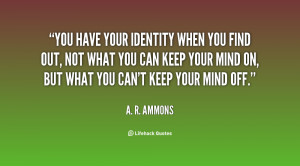 quotes about identity