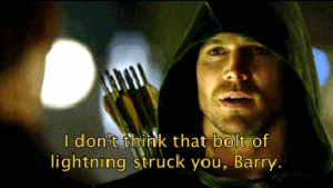 barry barry allen disagreement oliver queen arrow barry barry allen ...