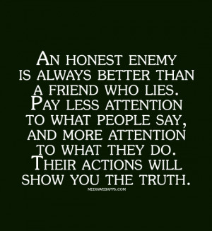 Than A friend Who lies