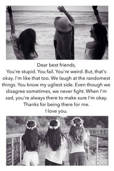 dear best friends more dear best friends three best friends quotes ...