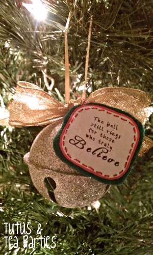 DIY Ornament | Polar Express Inspired Bell