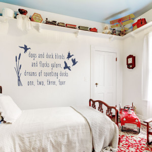 Hunting Quotes Counting ducks wall quote