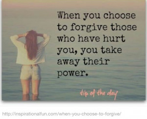 Forgive and forget