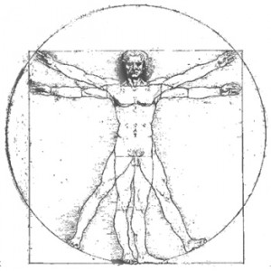 leonardo's vitruvian man