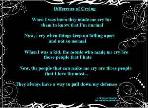 ... www.pics22.com/difference-of-crying-crying-quote/][img] [/img][/url