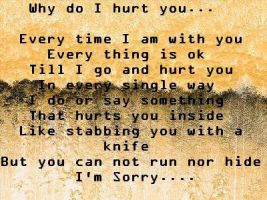 Why Did You Hurt Me Why did i hurt you? by