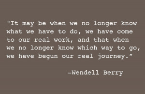 wendell berry love quotes