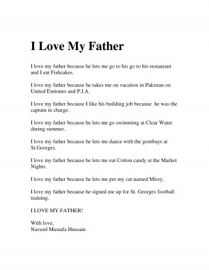 Love My Father by hcj