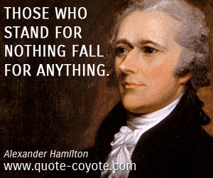 Alexander Hamilton quotes