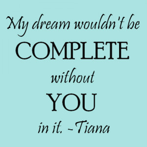 Princess And The Frog Tiana Quotes