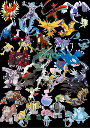 All Legendary Pokemon