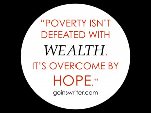 Poverty quote