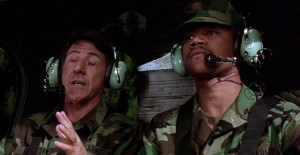 Dustin Hoffman and Cuba Gooding Jr., Outbreak