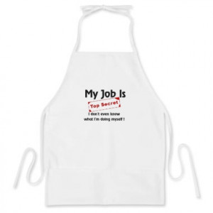 Top Secret BBQ Apron