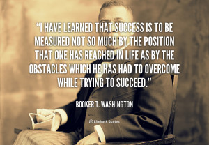 booker t washington famous quotes