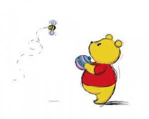 winnie the pooh honey bees