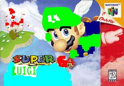 Super Mario 64 DS Luigi