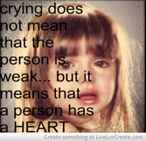 Crying Quotes