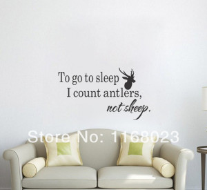 quote wall art wall stickers quotes for hunting wall decal hunting ...