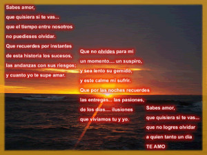 Sunset luv poem photo puroamor.gif