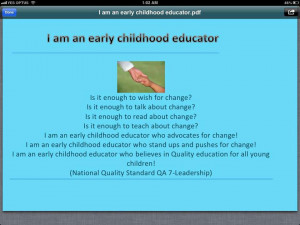 Early Childhood Education