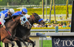 Chantal Sutherland Wins the Santa Anita Handicap