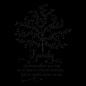 Family Tree Wall Quotes™ Decal