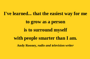 Knowledge Sharing Quotes Artful quote andy rooney