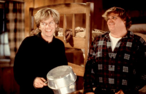 BLACK SHEEP, David Spade, Chris Farley, 1996, (c)Paramount