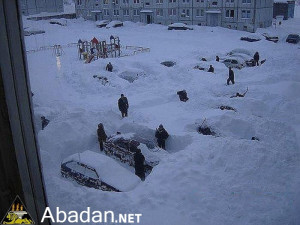 Funny-Snow-Joke-abadan-iran