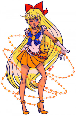 Sailor Venus by kayliesaurus-rex