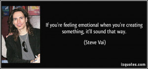 More Steve Vai Quotes