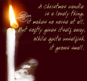 Christmas Candle