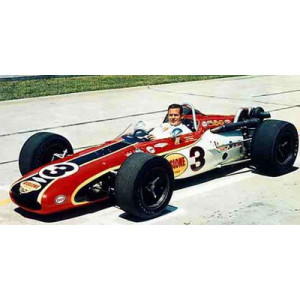 1968 Eagle Mk4 Offenhauser Bobby Unser #3 Indianapolis 500 Winner Hand ...