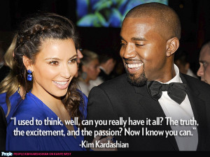 Photo Special Kim & Kanye's Crazy in Love Quotes