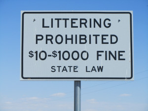 fine Texas Fine-Sign