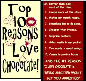 love chocolate