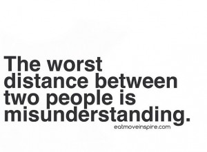 Quotes, misunderstanding