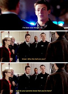 Barry Allen on Season 2 of Arrow. First Appearance. More