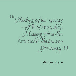 ... for every time i think about you i could walk forever in my garden