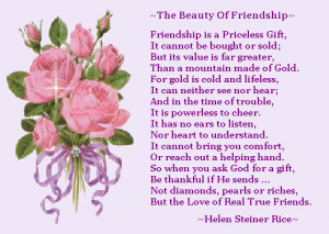 Poetry Friendship Poem