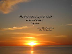 The mind heals