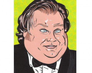 Chris Farley Poster