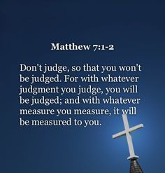 Bible Quotes About Judging Others